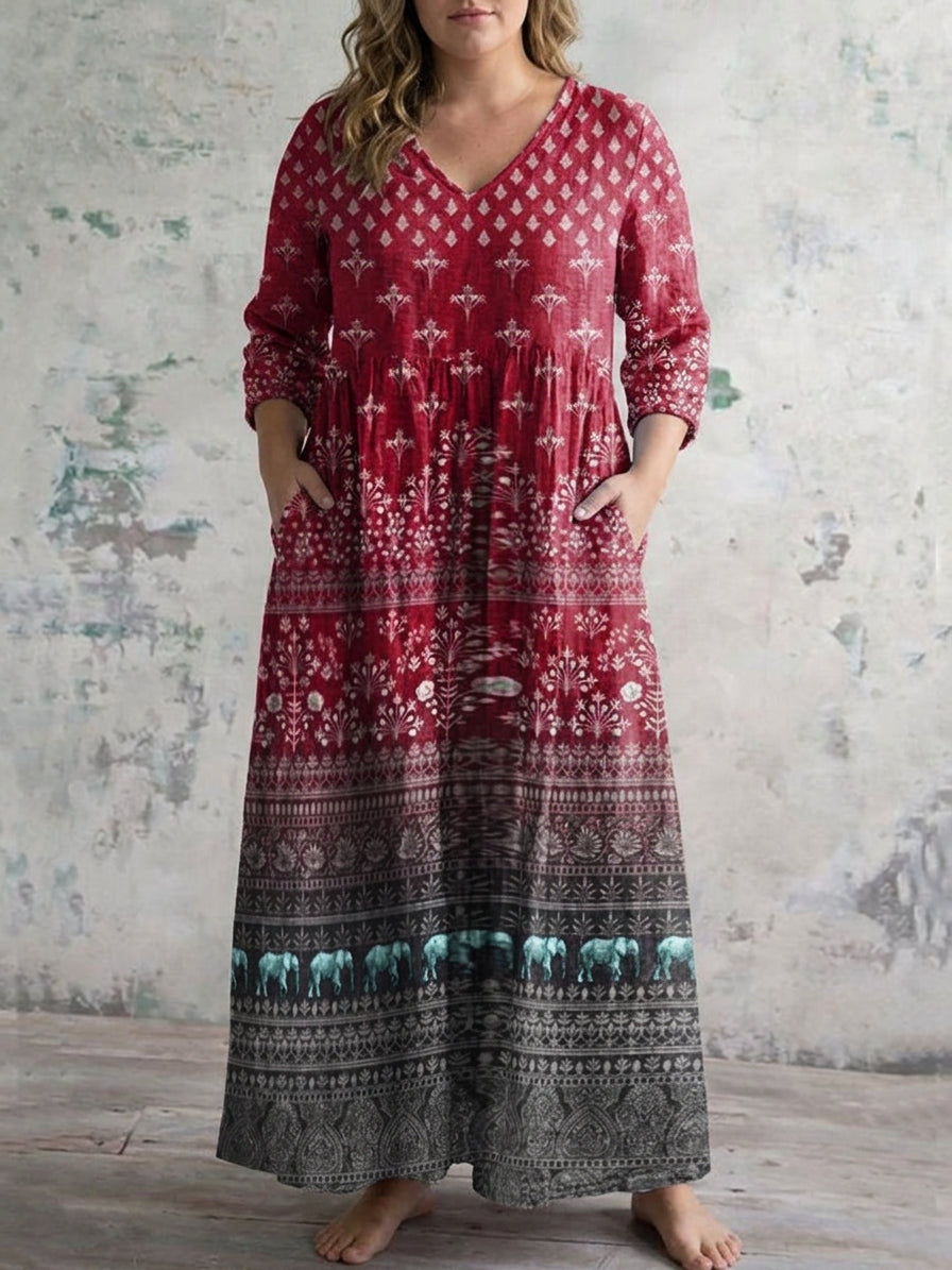 Saharaelle | Maxi Sukienka Nomad Charm