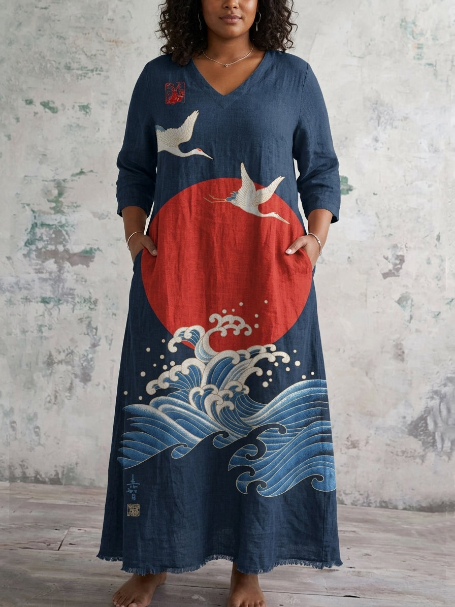 Kaelina | Sukienka Maxi Rising Tide