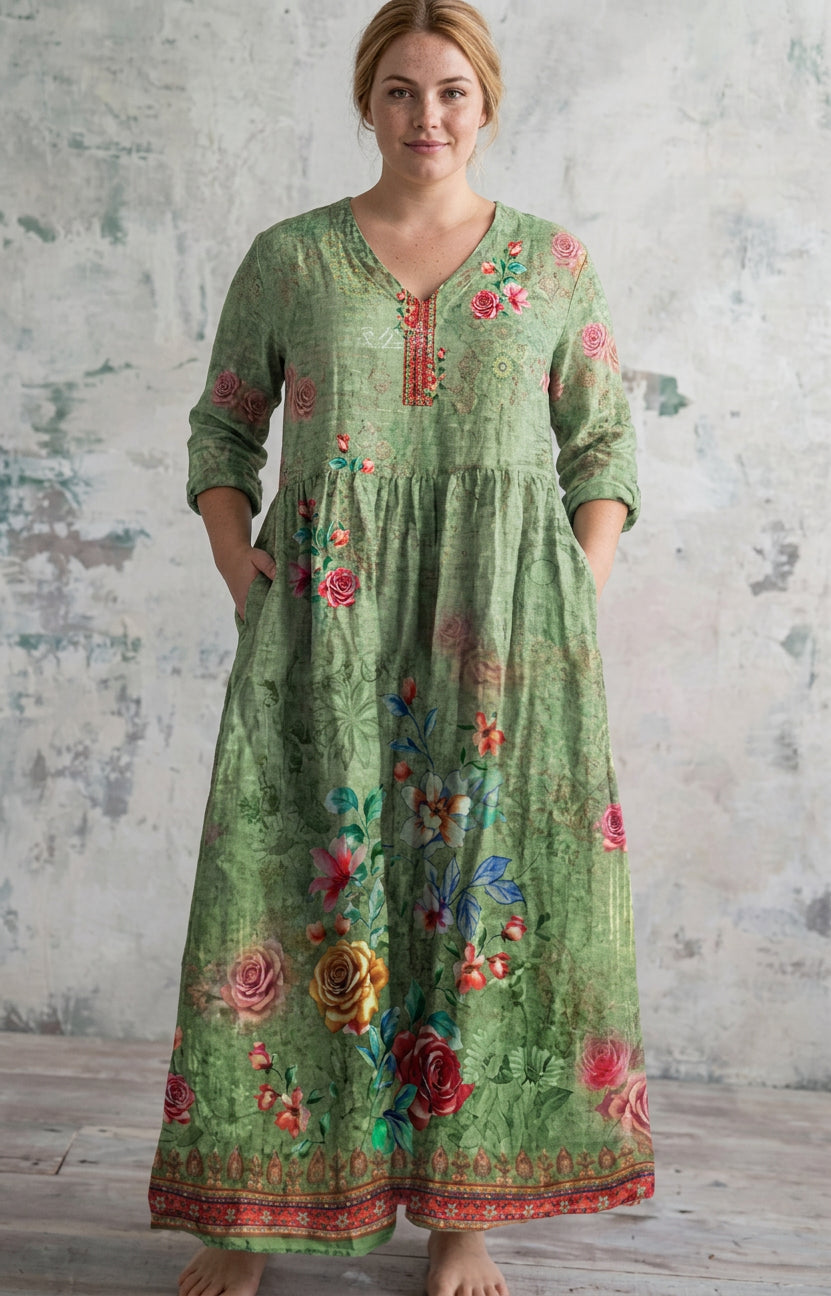 Emily | Sukienka Maxi Garden Grace