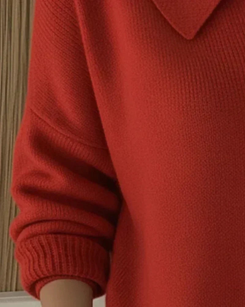 Vega | Sweter z kołnierzykiem