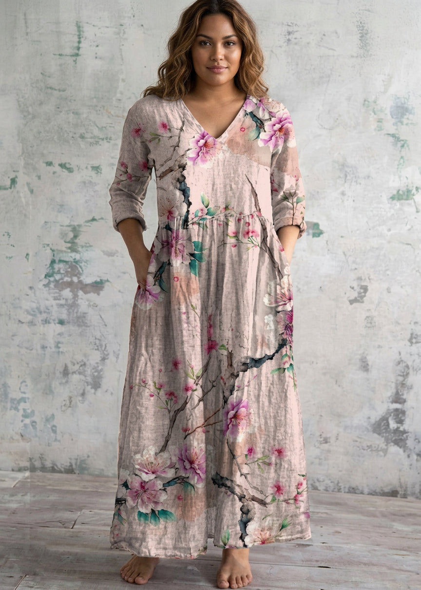 Sakurielle | Sukienka Maxi Blossom Breeze