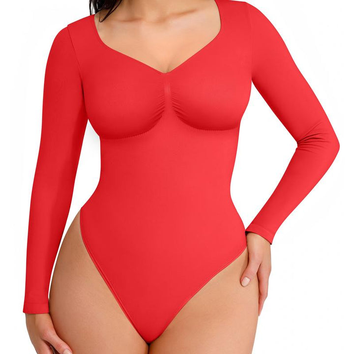 SONYA™ - Bezszwowy modelujący bodysuit z długim rękawem dla komfortu