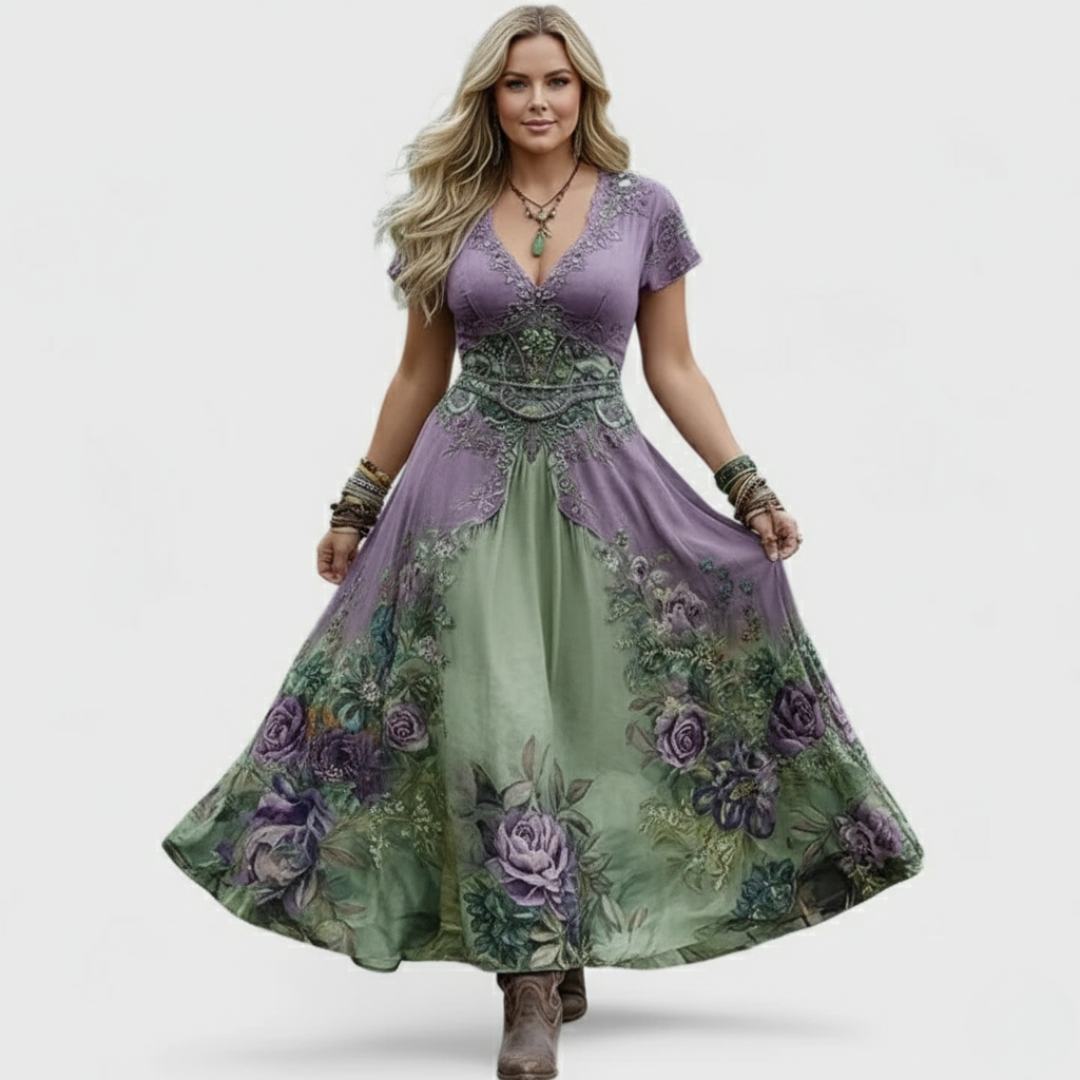 Sylvia | Wszechstronna Elegancka Sukienka