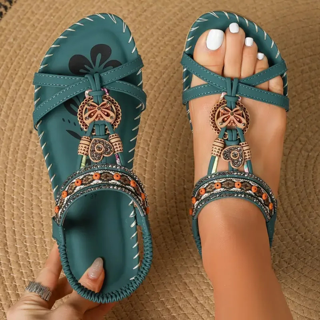 Hannah | Boho Komfortowe Sandały