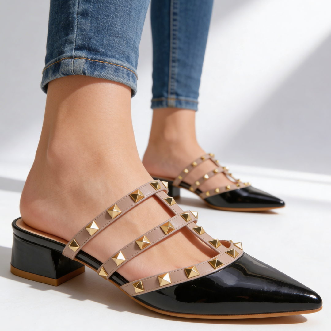 Odette Mule z ćwiekami