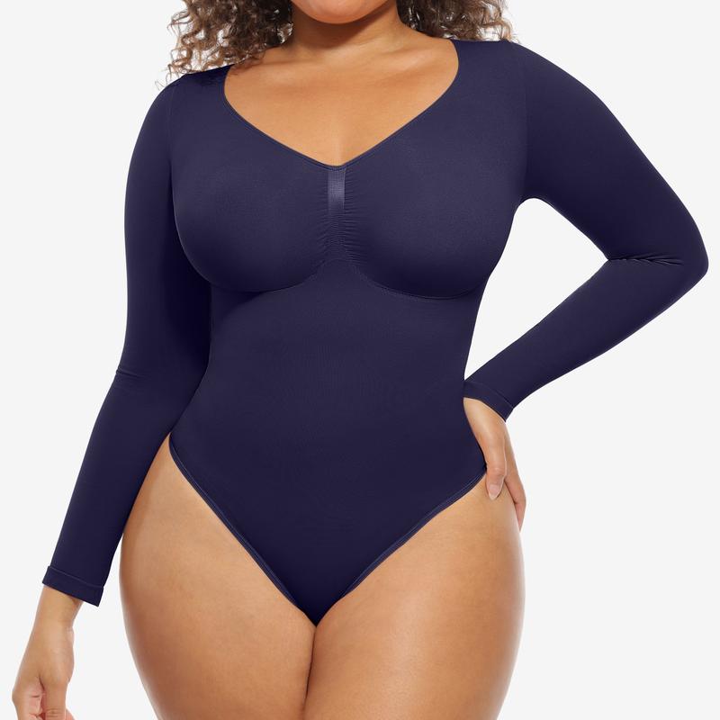 SONYA™ - Bezszwowy modelujący bodysuit z długim rękawem dla komfortu