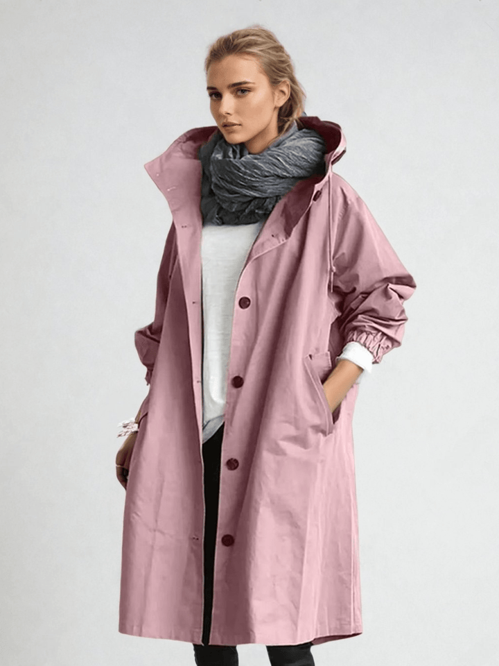 Elżbieta | Płaszcz trench wodoodporny