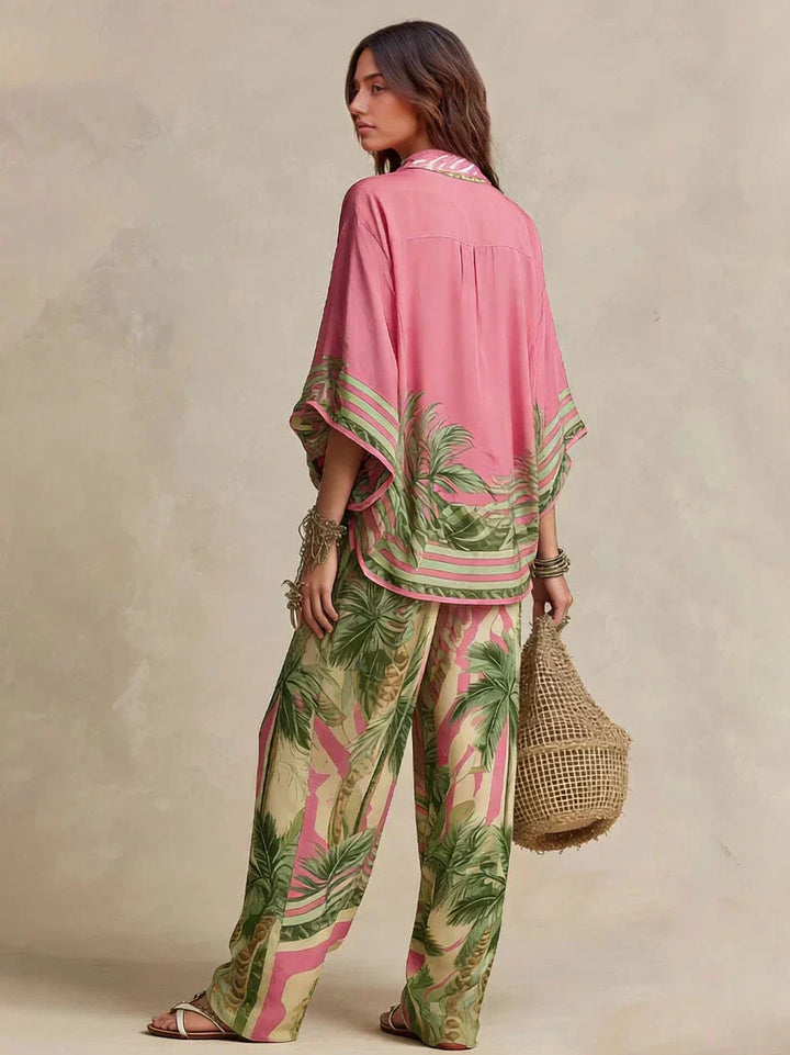 Marisol | Elegancki zestaw kimono z dwoma elementami