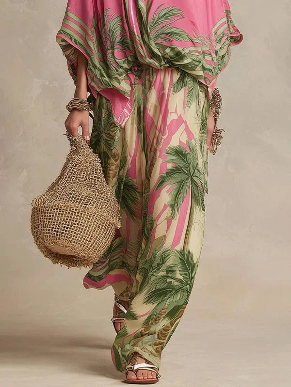 Marisol | Elegancki zestaw kimono z dwoma elementami