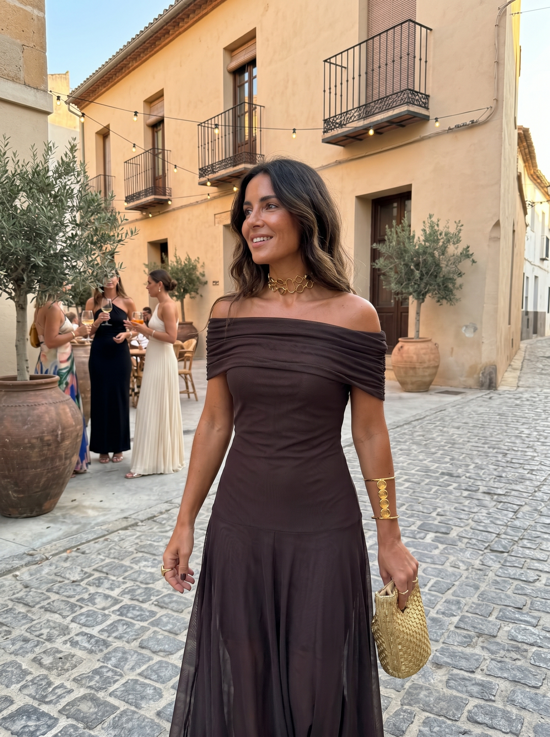 Maya | Elegancka i prosta sukienka maxi