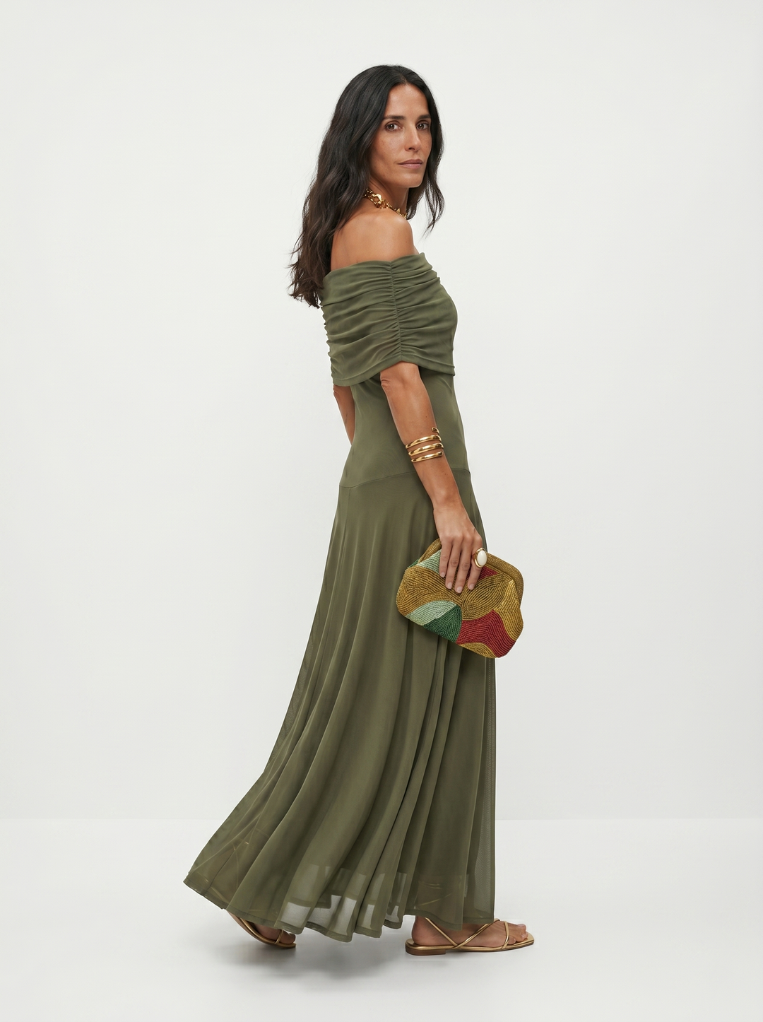 Maya | Elegancka i prosta sukienka maxi