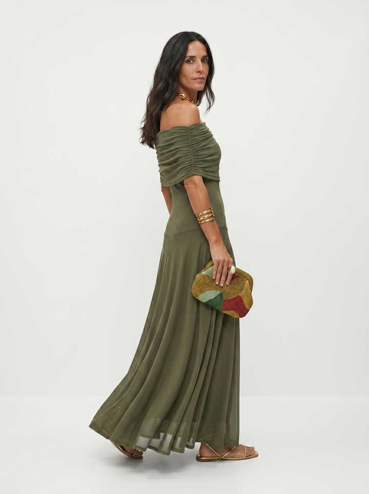 Maya | Elegancka i prosta sukienka maxi