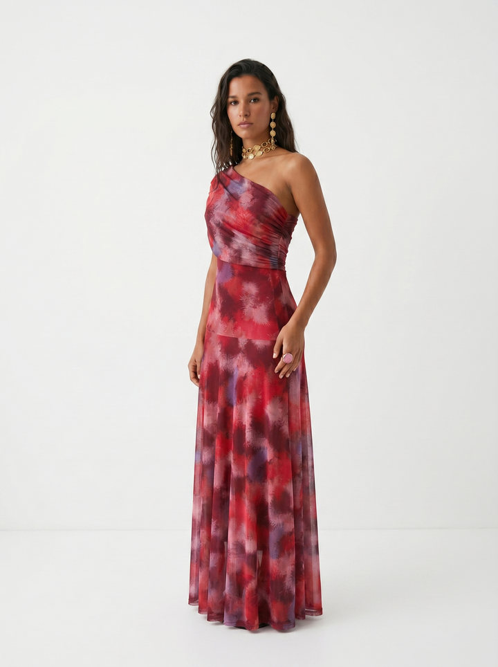 Maya | Elegancka i prosta sukienka maxi