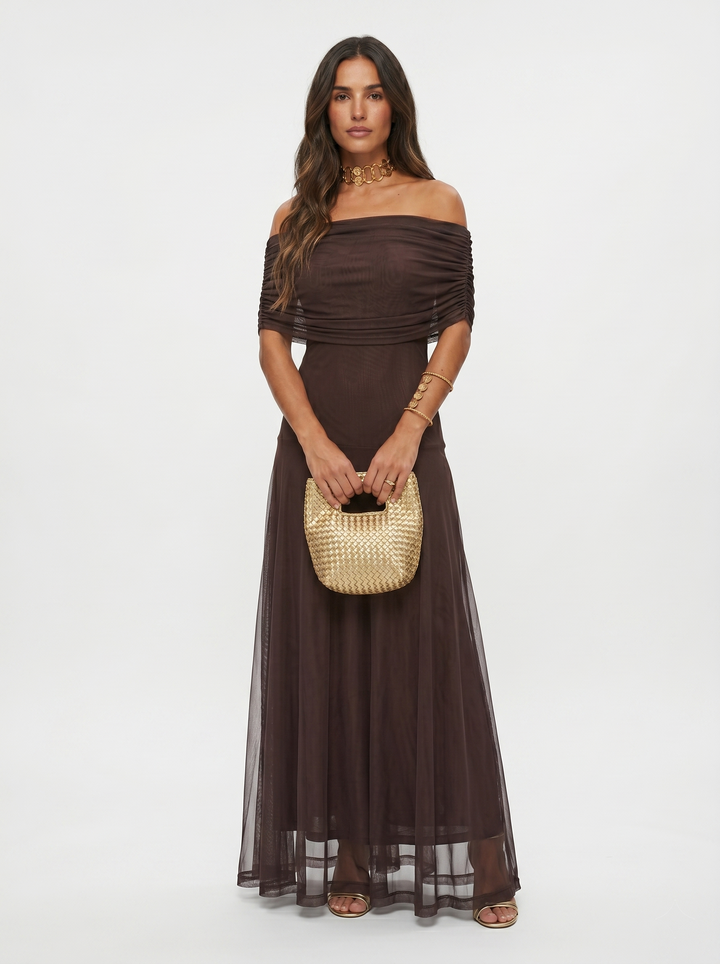 Maya | Elegancka i prosta sukienka maxi