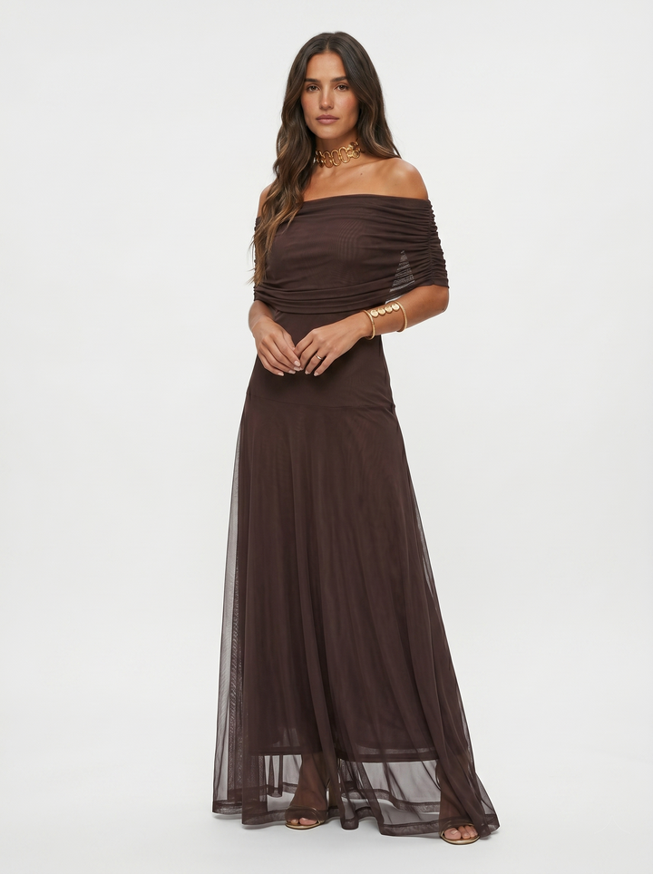 Maya | Elegancka i prosta sukienka maxi