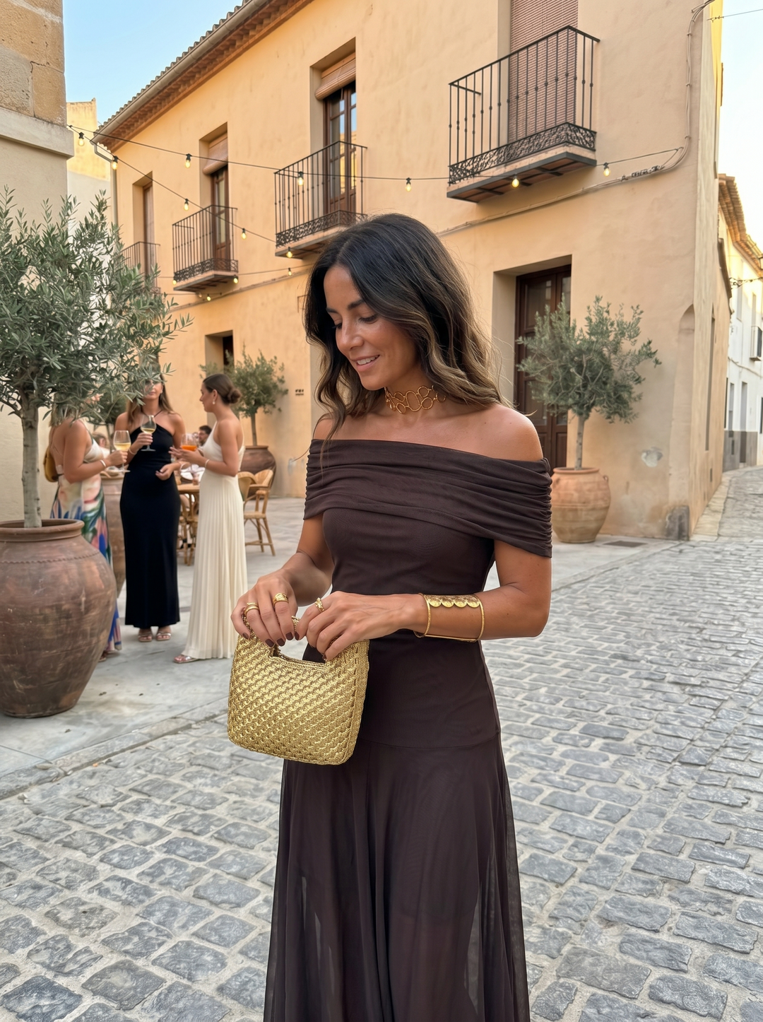 Maya | Elegancka i prosta sukienka maxi