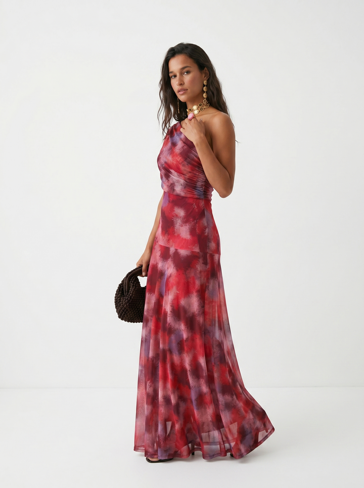 Maya | Elegancka i prosta sukienka maxi