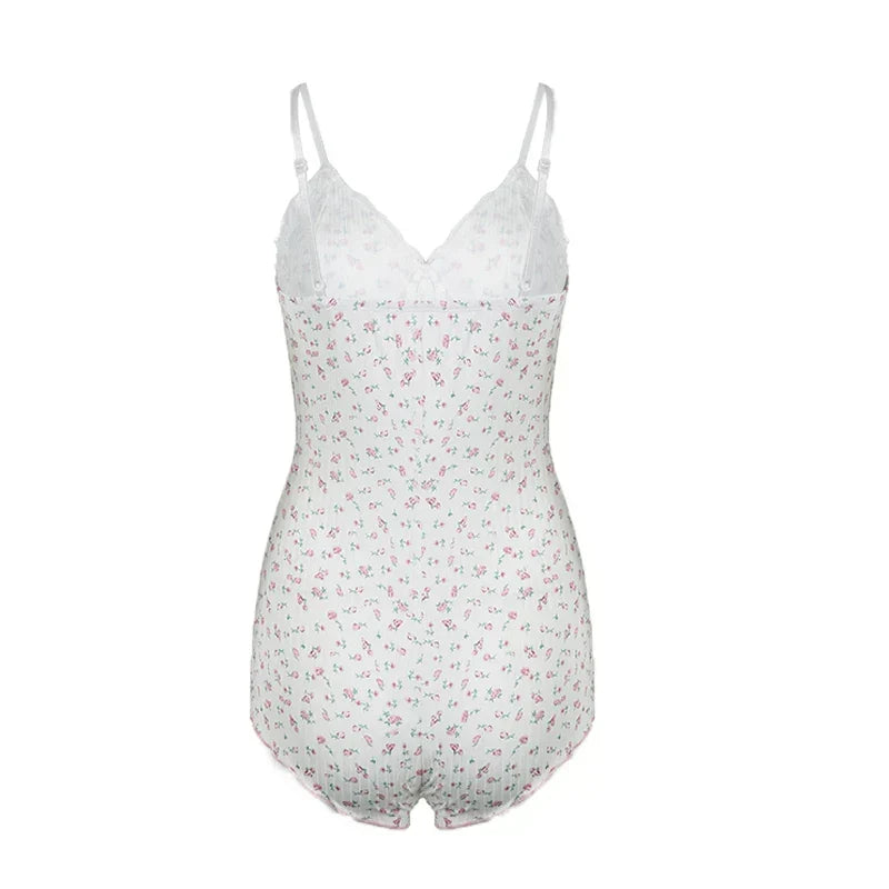 JOY™ – Marzycielski Kwiatowy Body bez Rękawów