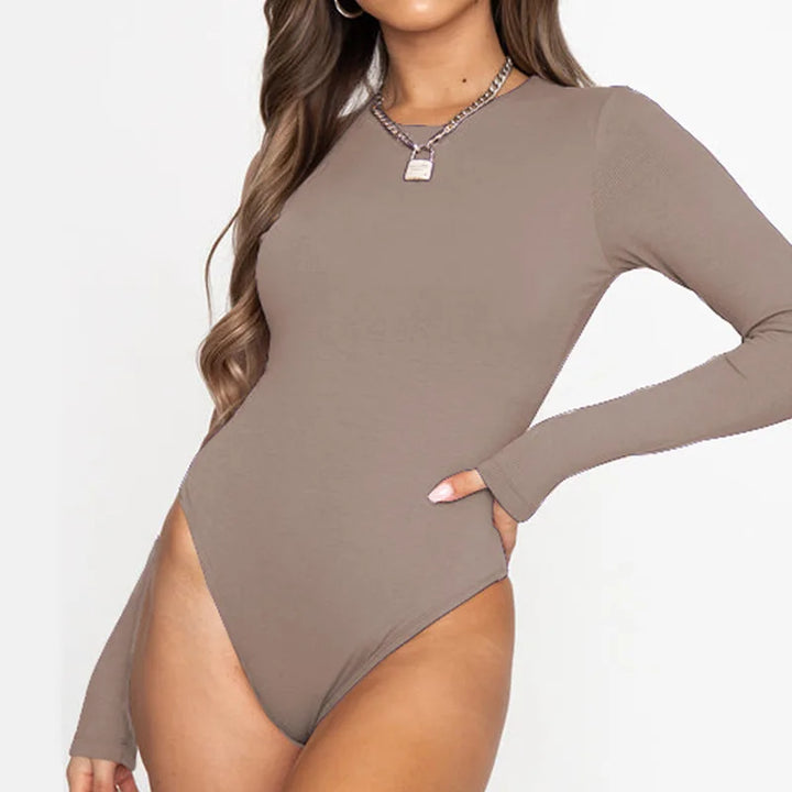 MIRAYE™ – Elegancki Body z Długim Rękawem
