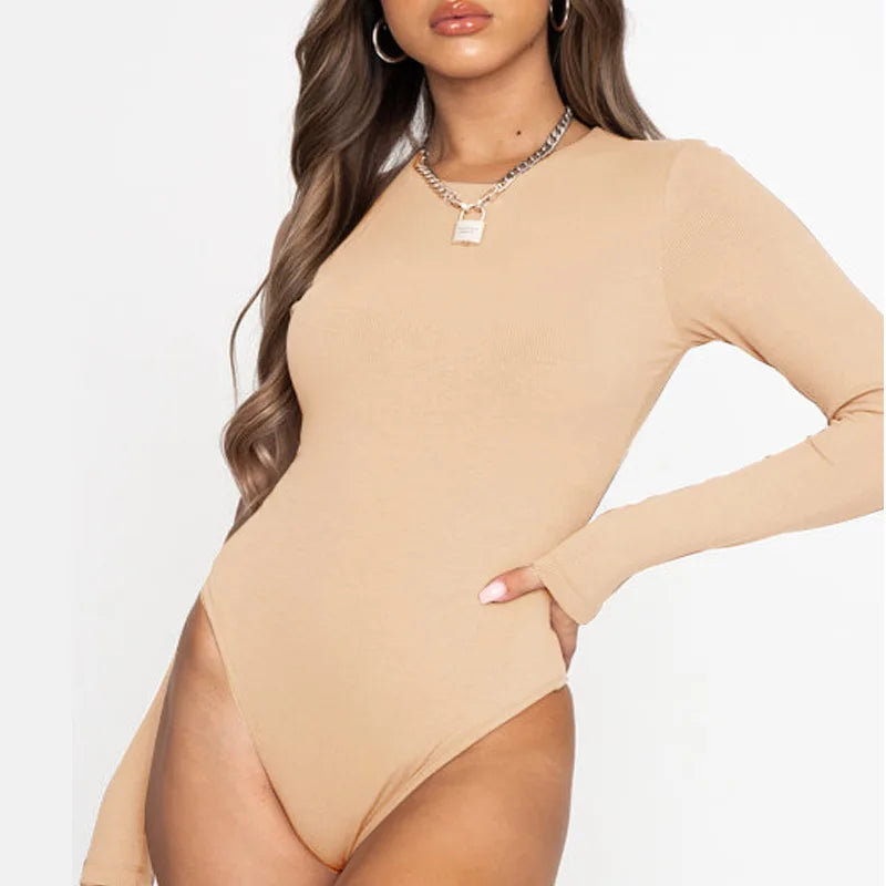 MIRAYE™ – Elegancki Body z Długim Rękawem