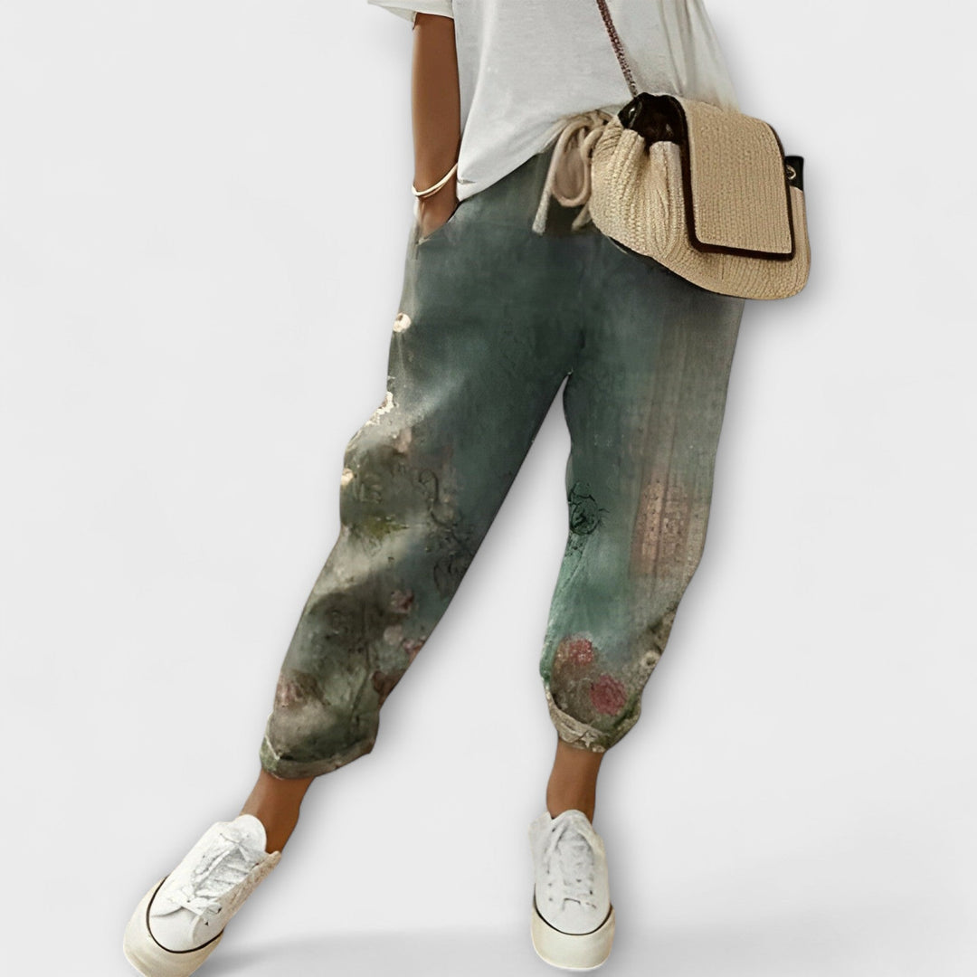 Amara - Stylowe Spodnie Boho
