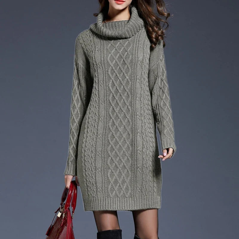 Beeckhoven™ | Elegancka i Dziana Sukienka Zimowa