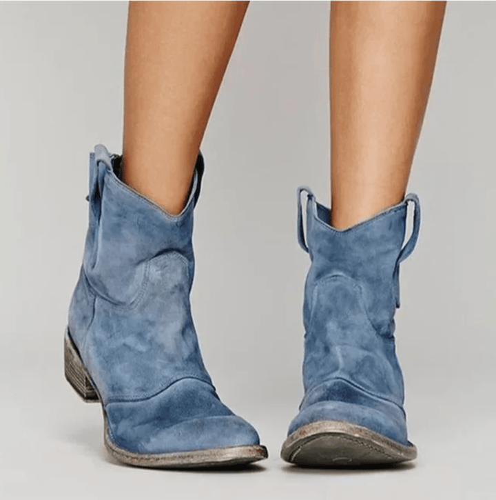 Botki Western z Suede Élina