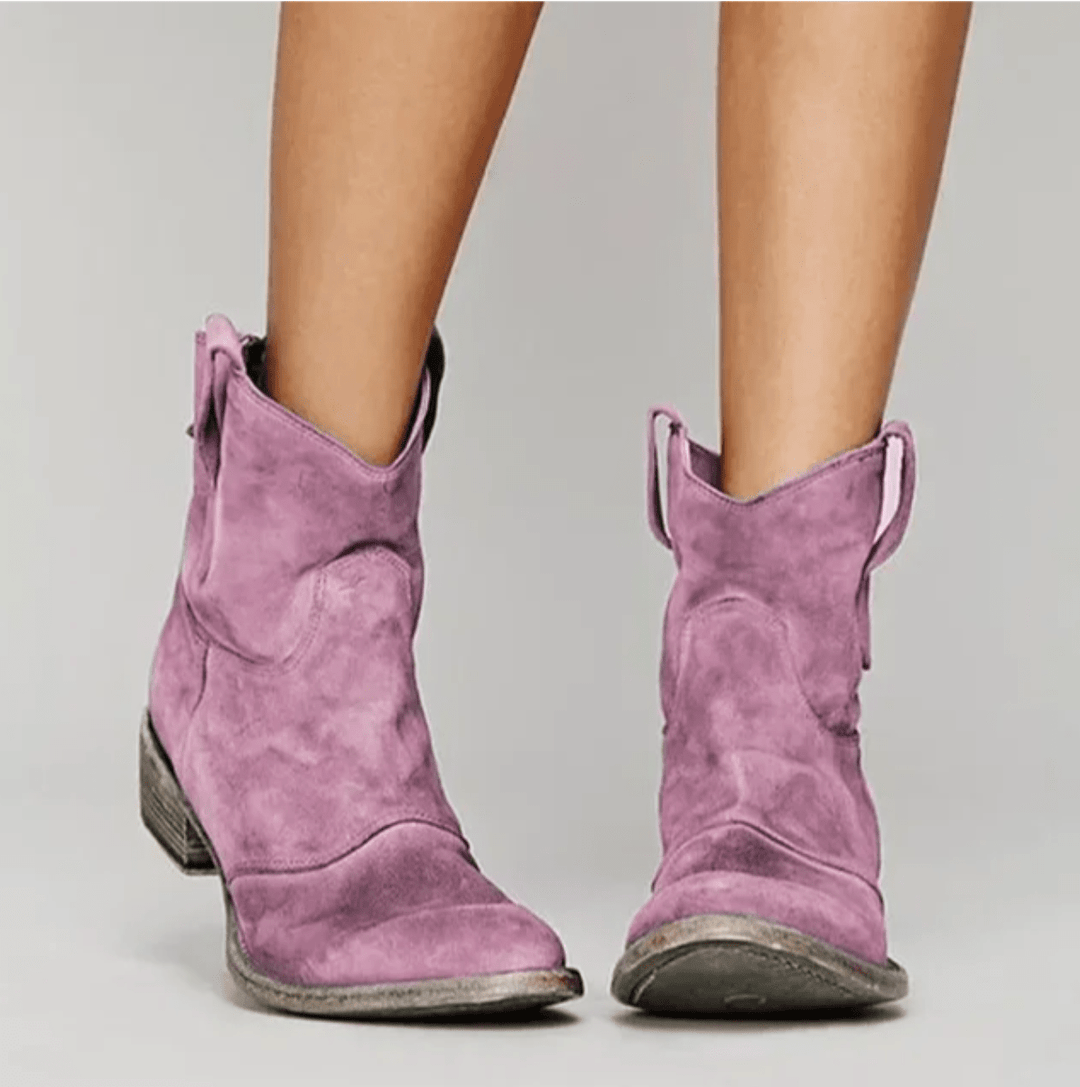 Botki Western z Suede Élina