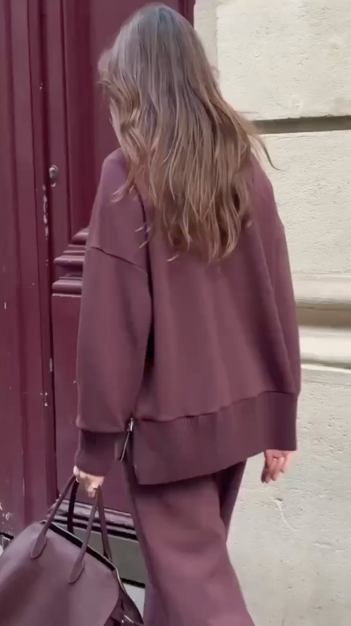 Zestaw Valeria Luxe Knit Co-Ord
