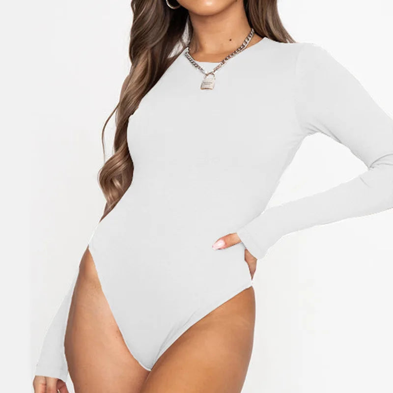 MIRAYE™ – Elegancki Body z Długim Rękawem