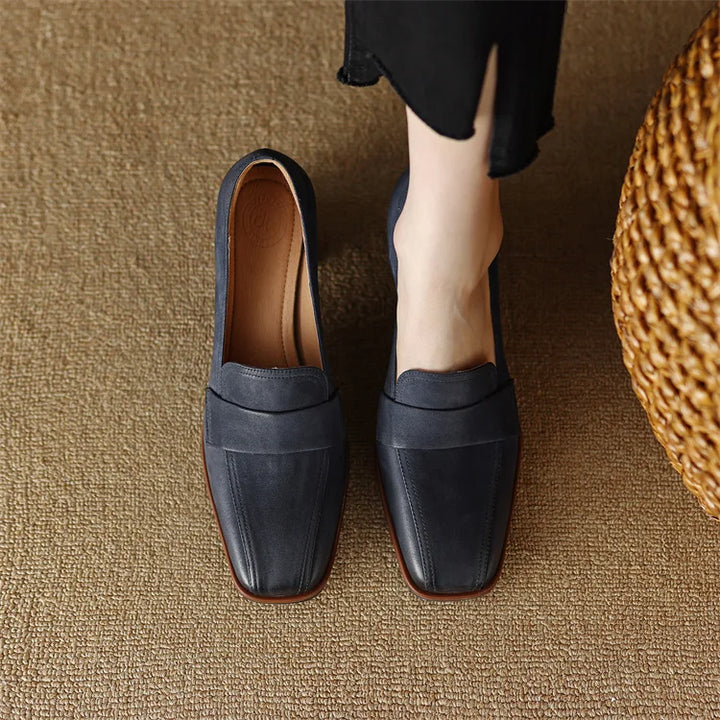 Palermo Blokowe Mokasyny