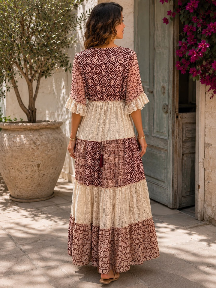 Sukienka couture z włoskiej koronki