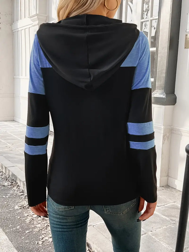 Elegancka Casual Hoodie z długim rękawem