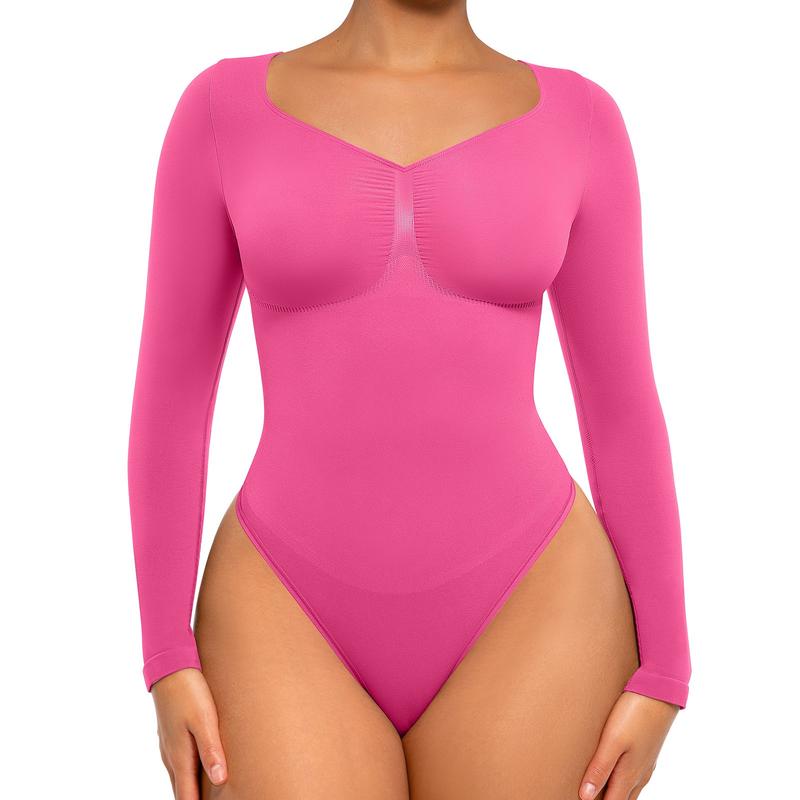 SONYA™ - Bezszwowy modelujący bodysuit z długim rękawem dla komfortu