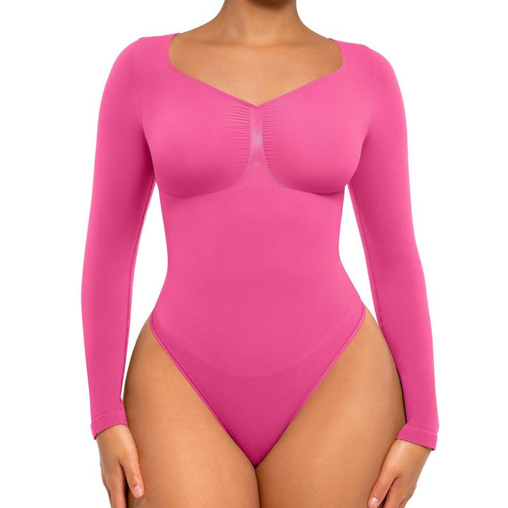 SONYA™ - Bezszwowy modelujący bodysuit z długim rękawem dla komfortu