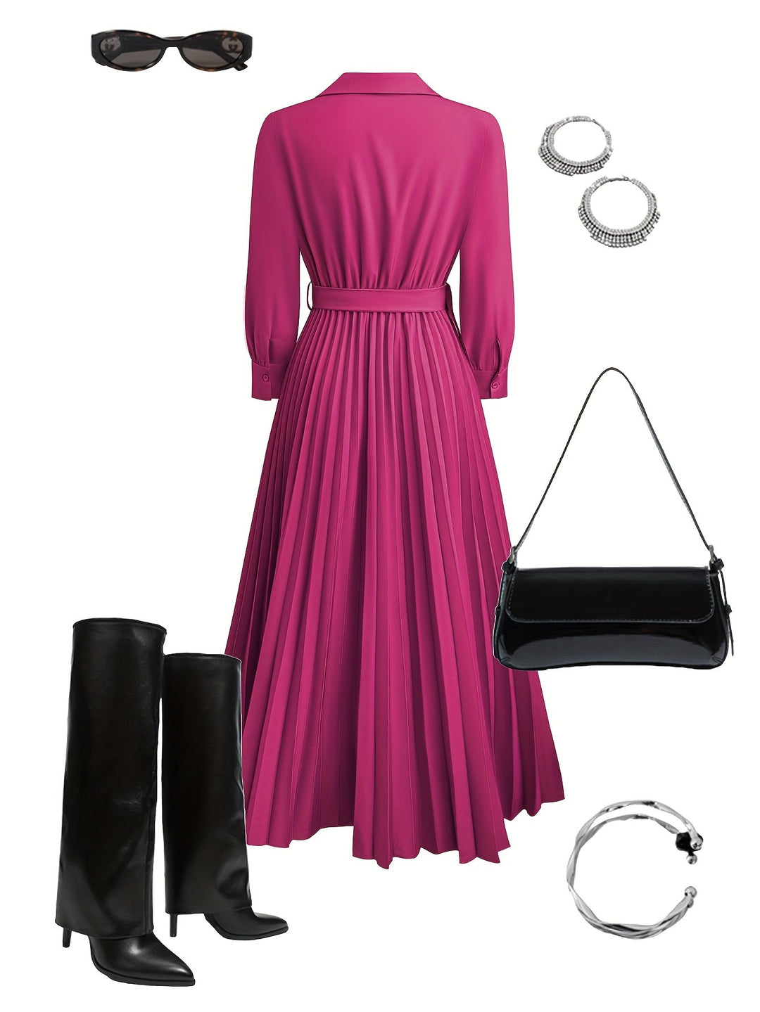 Margot Lane | Sukienka Codzienna Elegancja