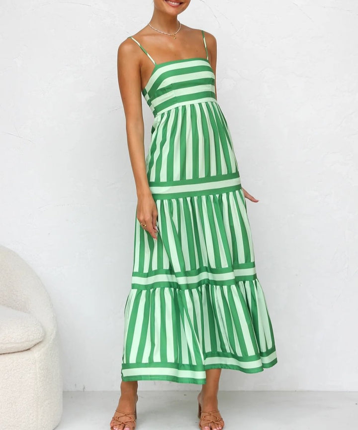 Sukienka Maxi w Paski