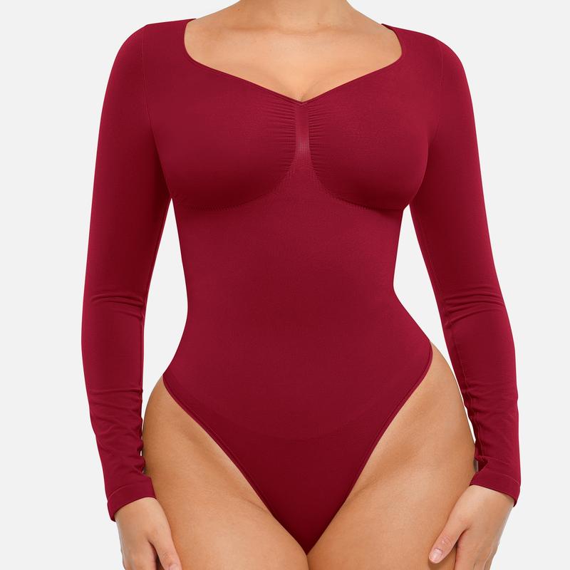 SONYA™ - Bezszwowy modelujący bodysuit z długim rękawem dla komfortu