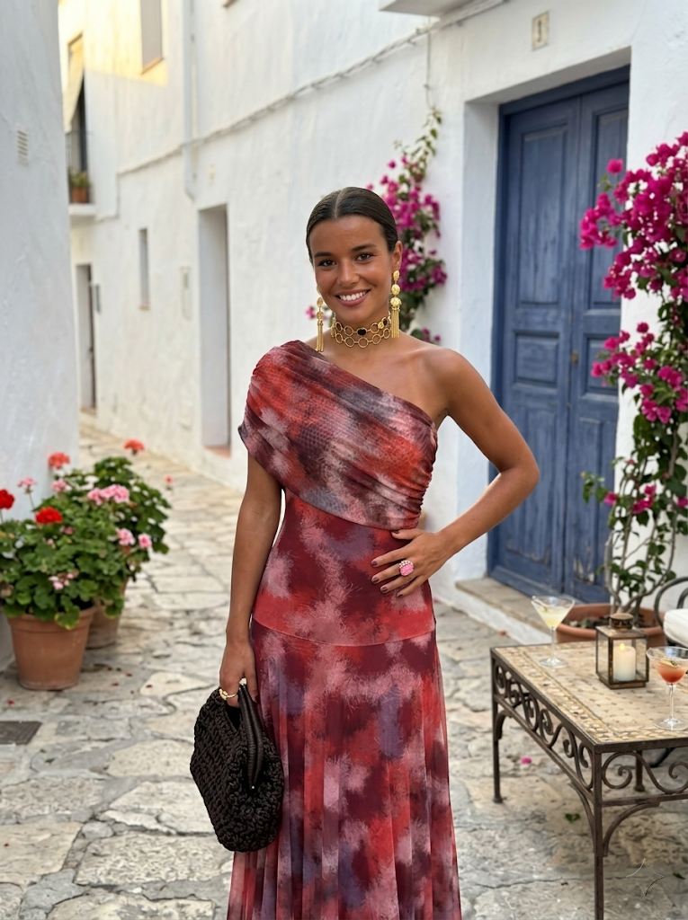 Maya | Elegancka i prosta sukienka maxi