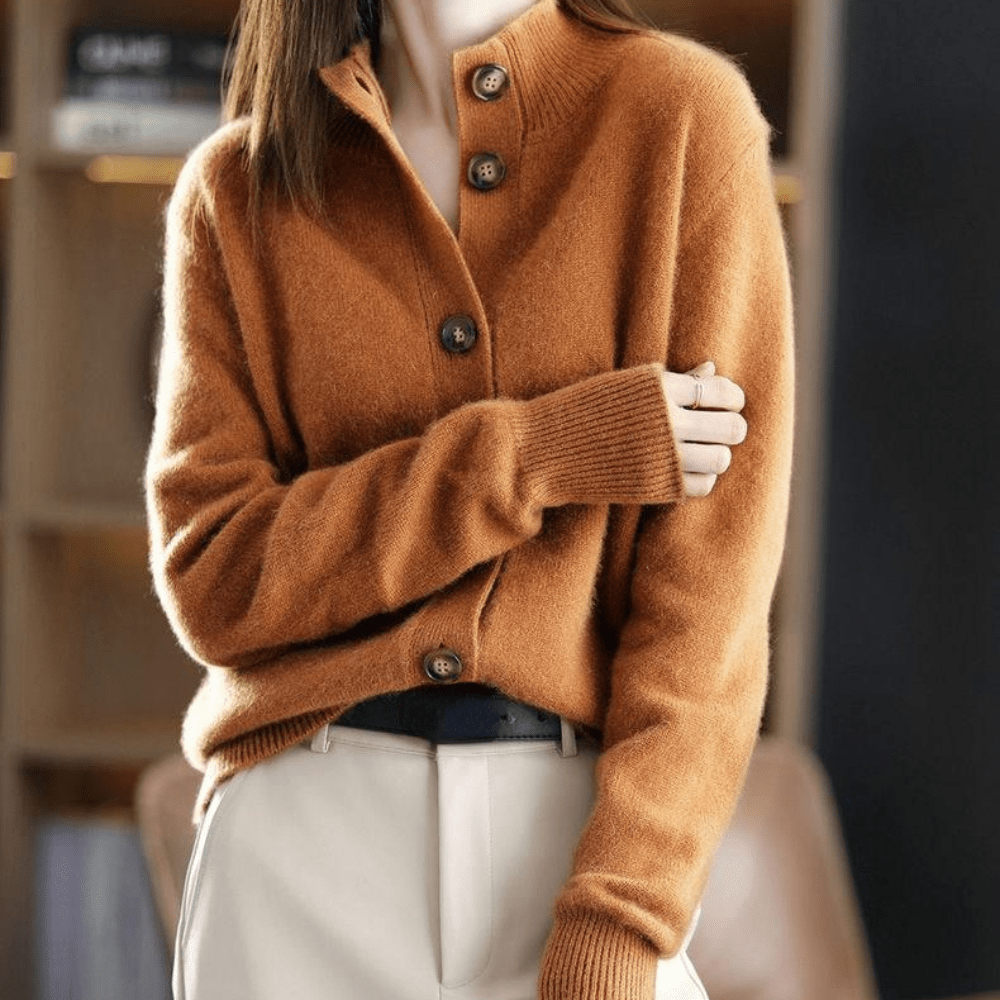 Luksusowy Kaszmirowy Sweter