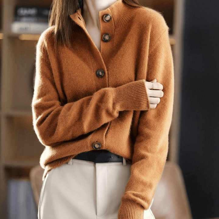 Luksusowy Kaszmirowy Sweter