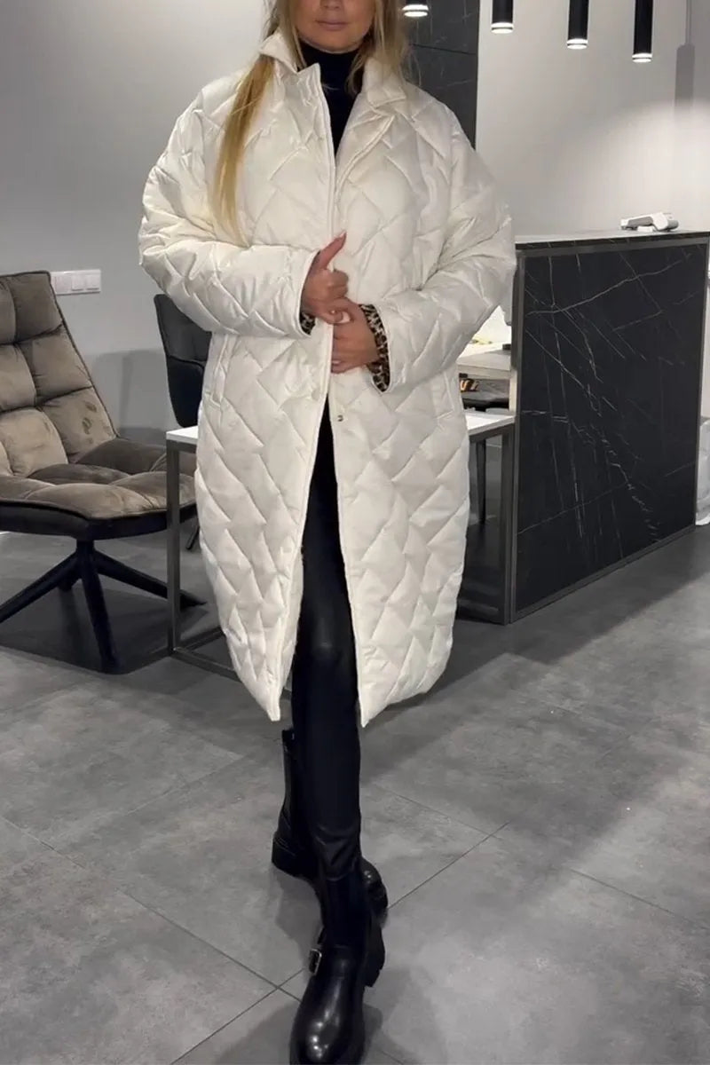 Camilla | Odwracalny pikowany płaszcz