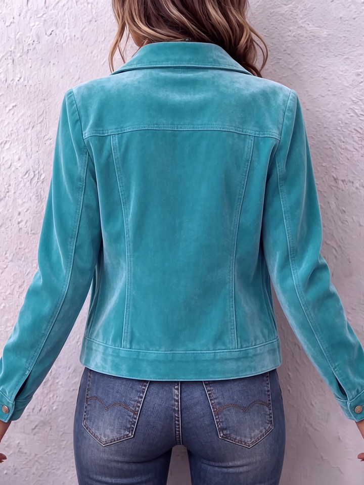 Raffaella | Vintage Boho Aksamitna Kurtka