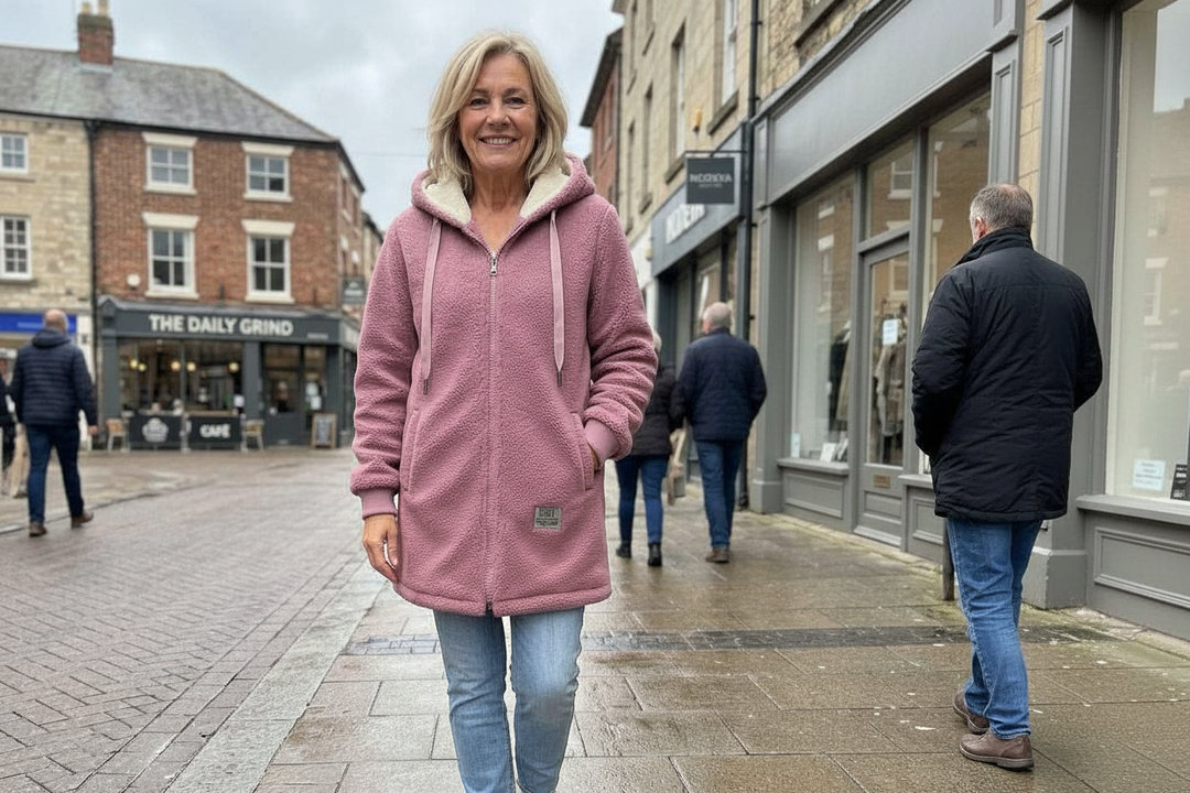 Pink Fleece Jacket - No Branding