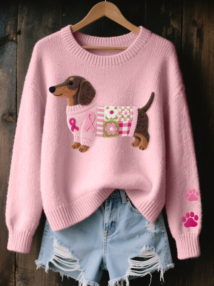 Éloïse | Sweter z Wzorem Jamnika