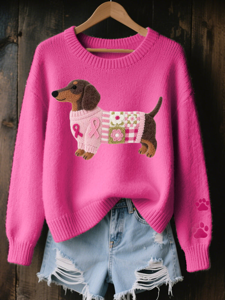 Éloïse | Sweter z Wzorem Jamnika